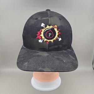 The Classics Yupoong P Bomb Camo Trucker Adjustable Snapback Hat